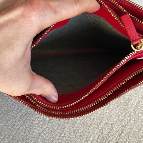 Celine Trio in Beautiful Red Leather - Picture 5 of 12